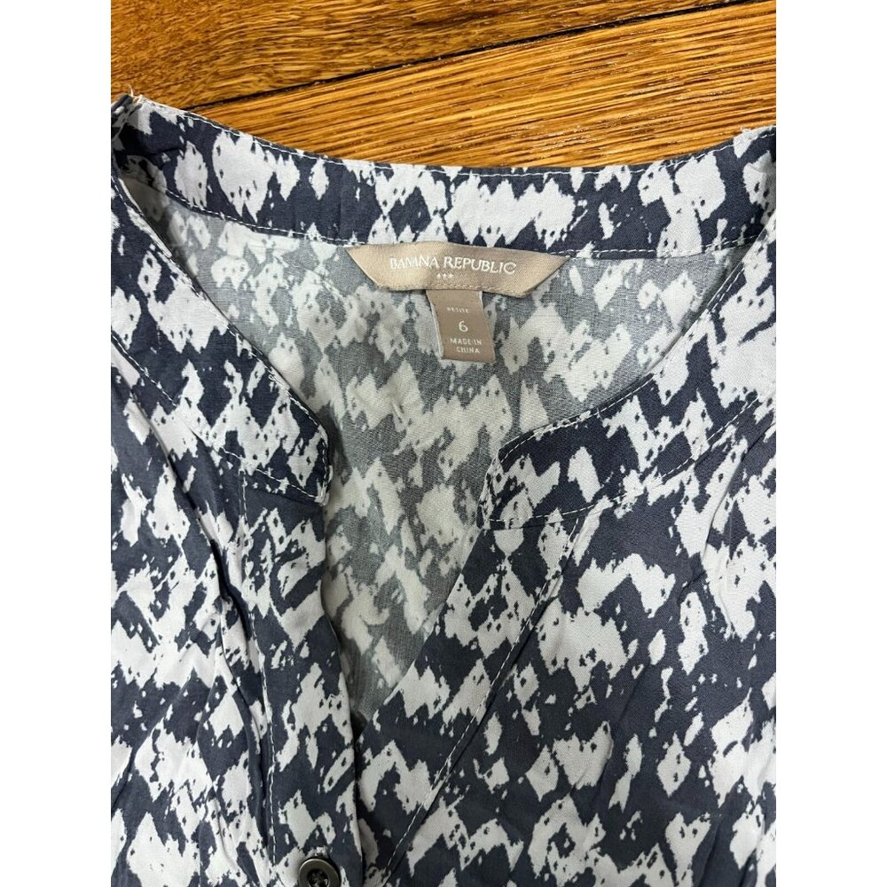Banana Republic Women's Sleeveless Lightweight Romper Size 6p Petite - Picture 3 of 5